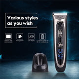 Rechargeable Electric Professional Digital Hair Trimmer