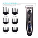 Rechargeable Electric Professional Digital Hair Trimmer