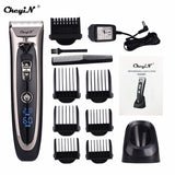 Rechargeable Electric Professional Digital Hair Trimmer