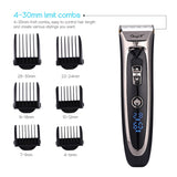 Rechargeable Electric Professional Digital Hair Trimmer