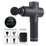 LCD Display Gun head Massager